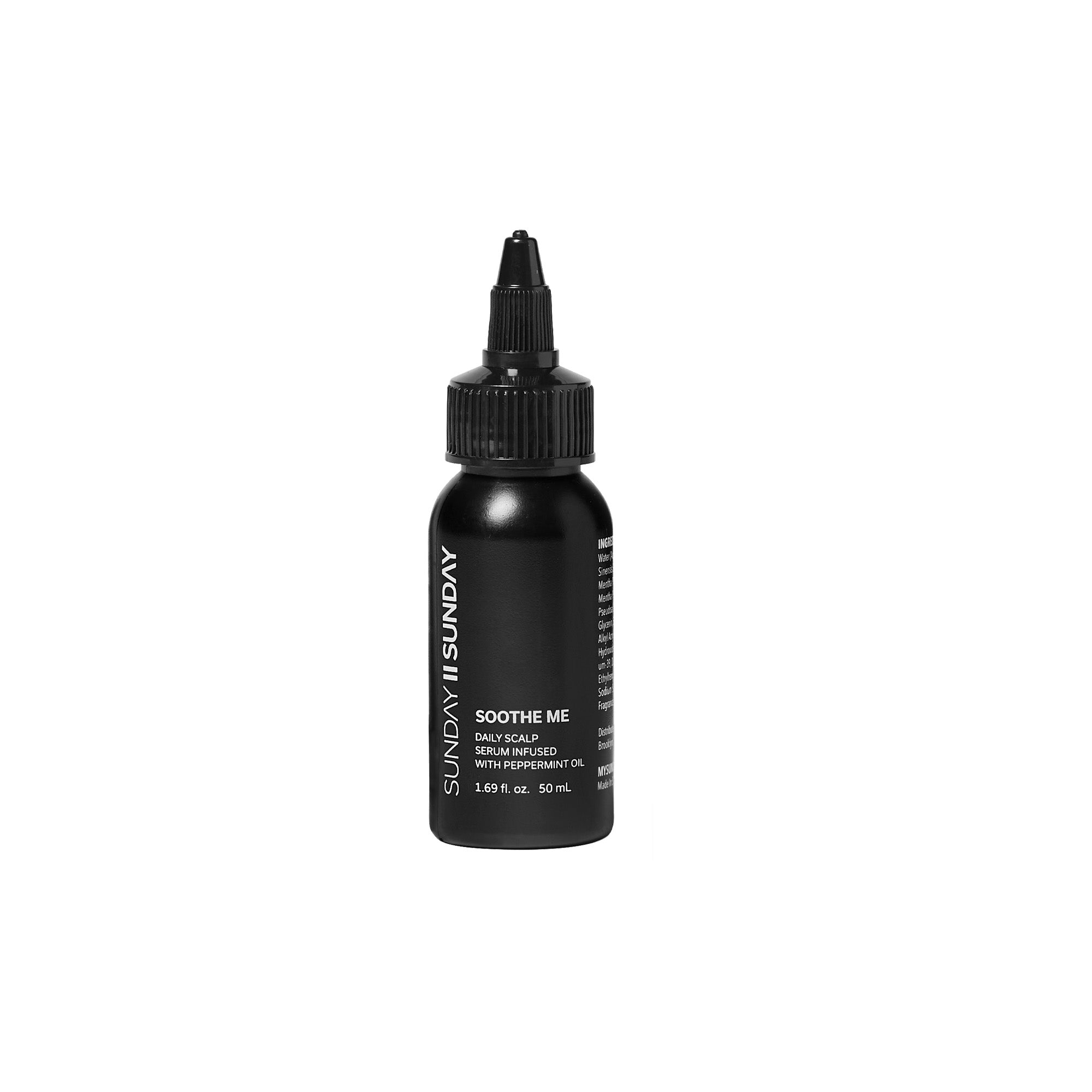 Travel Soothe Me Daily Scalp Serum Infused with Peppermint Oil - SUNDAY II SUNDAY