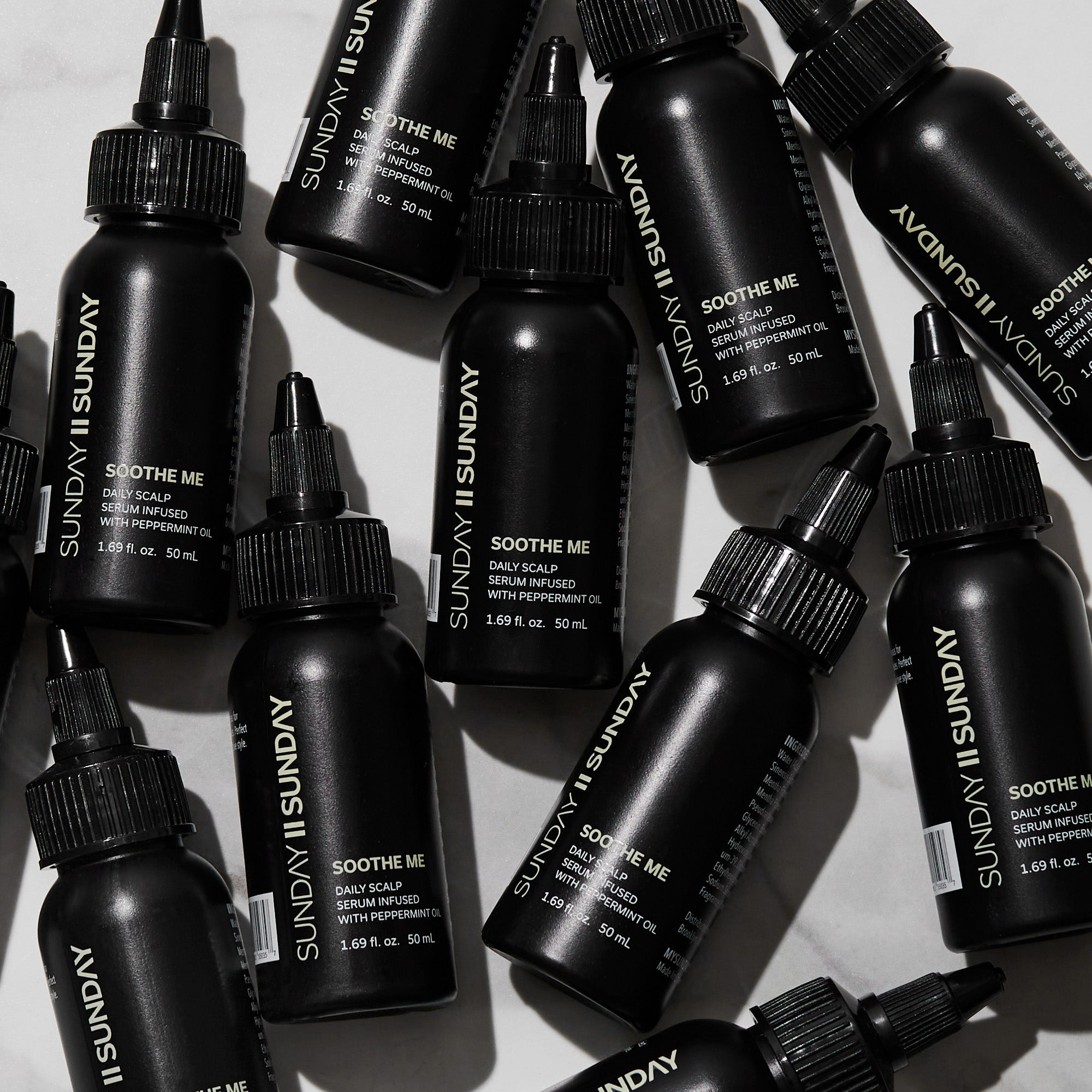 Travel Soothe Me Daily Scalp Serum Infused with Peppermint Oil - SUNDAY II SUNDAY