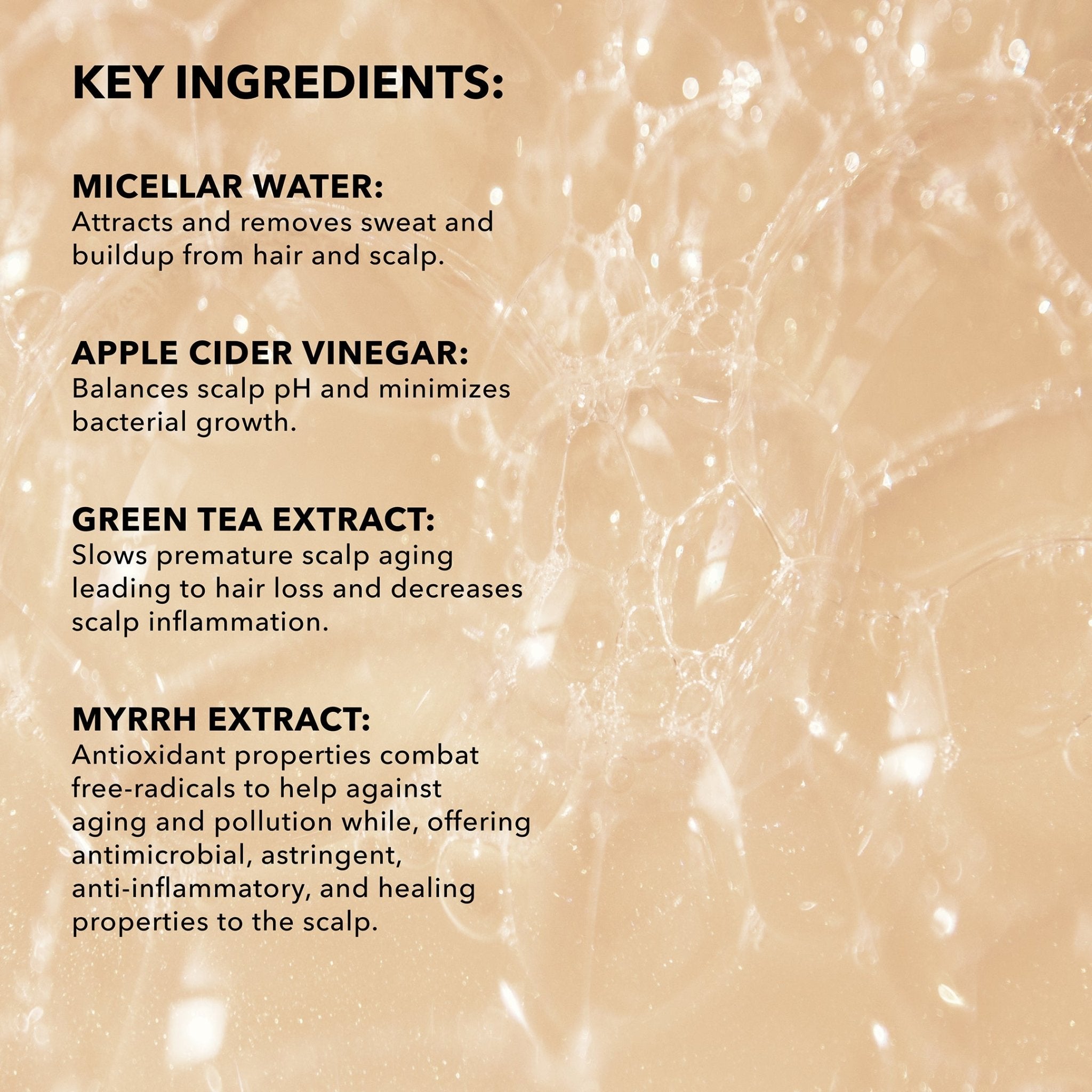 Root Refresh Micellar Rinse Dry Shampoo Alternative with Apple Cider Vinegar - SUNDAY II SUNDAY